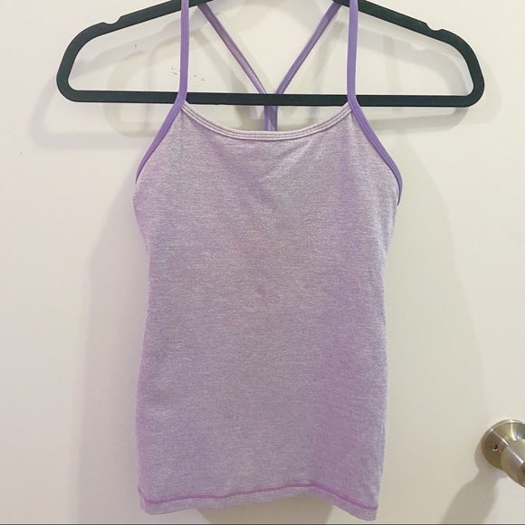 lululemon athletica Tops - Lavender lululemon power y tank top. Size 2